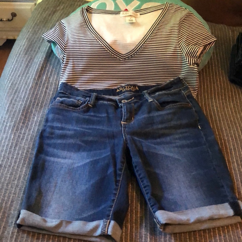 Jean shorts